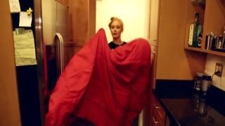 Blonde whore sucks massive cock in the kitchen 459ten-037